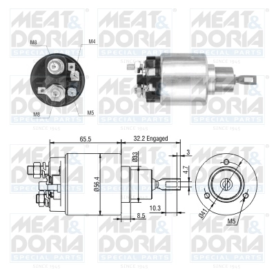 Solenoid Switch, starter